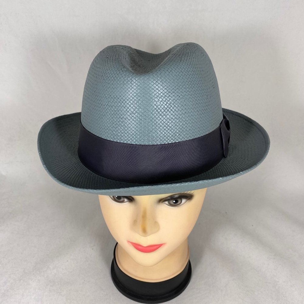 Stacy Adams Fedora TOYO Hat SA582-GREY2 NWT